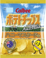 CALBEE - POTATO CHIPS - AUSTRALIA - HONEY MUSTARD