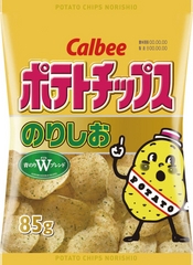 CALBEE - POTATO CHIPS - NORI SALT