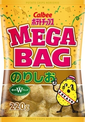 CALBEE - POTATO CHIPS - NORI SALT - MEGA BAG