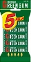 GREEN GUM - 5 PACKS