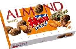 MEIJI - ALMOND CHOCOLATE - KAKI NO TANE - CRUNCH